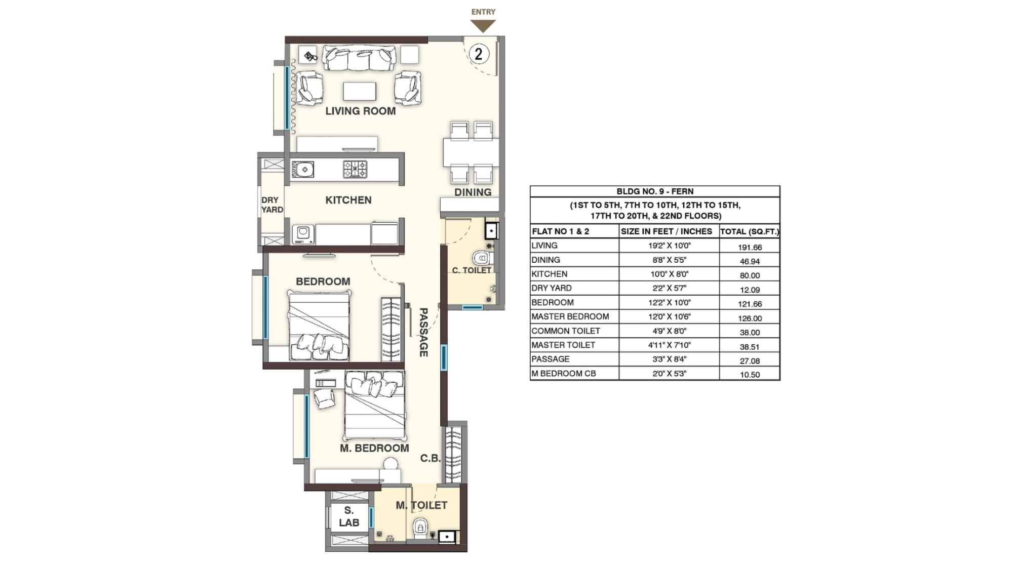 Sheth-Vasant-Lawns-Floor-Plan-Fern-2-BHK-Unit-2-1st-to-5th-7th-to-10th-12th-to-15th-17th-to-22nd