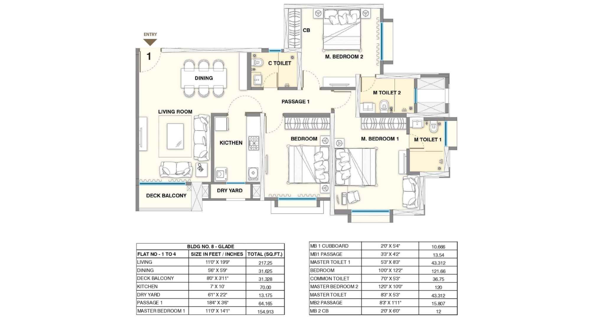 Sheth-Vasant-Lawns-Floor-Plan-Glade-3-BHK-Unit-1